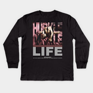 Hurkle Durkle Life style 2 Kids Long Sleeve T-Shirt